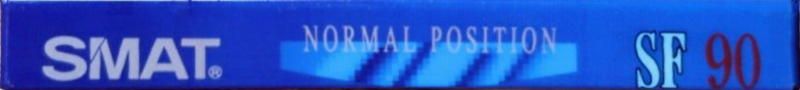 Compact Cassette Smat SF 90 Type I Normal 1995 South Korea