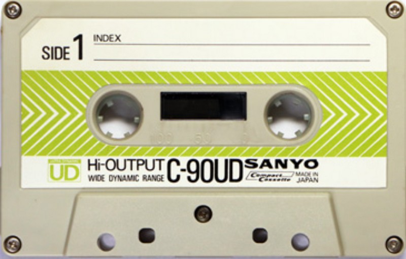 Compact Cassette Sanyo UD 90 Type I Normal 1974 Japan