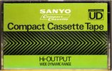 Compact Cassette Sanyo UD 90 Type I Normal 1974 Japan