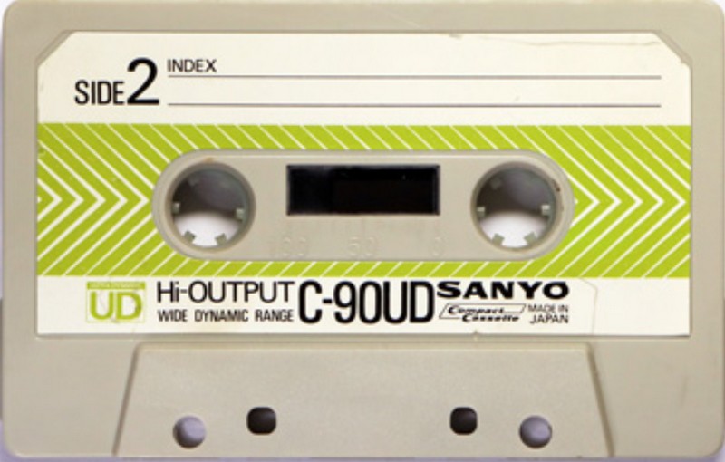 Compact Cassette Sanyo UD 90 Type I Normal 1974 Japan