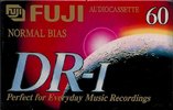 Compact Cassette Fuji DR-I 60 Type I Normal 1995 North America