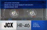 Compact Cassette JCX 46 Type I Normal 1989 Japan