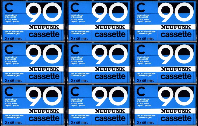 Compact Cassette Neufunk 90 Type I Normal 1978 Germany