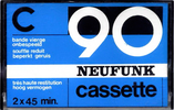 Compact Cassette Neufunk 90 Type I Normal 1978 Germany