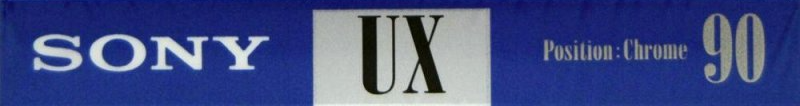 Compact Cassette Sony UX 90 Type II Chrome 1992 Europe