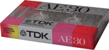 Compact Cassette TDK AE 30 "AE-30" Type I Normal 1987 Japan