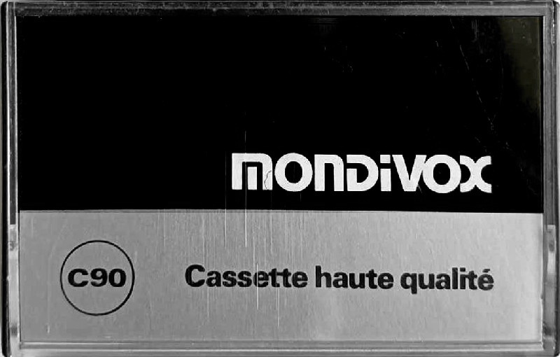 Compact Cassette Mondivox 90 Type I Normal 1987 France