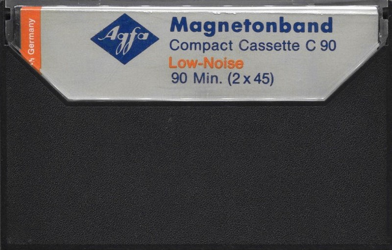 Compact Cassette AGFA 90 Type I Normal 1969 Europe