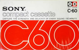 Compact Cassette Sony 60 Type I Normal 1973 Japan