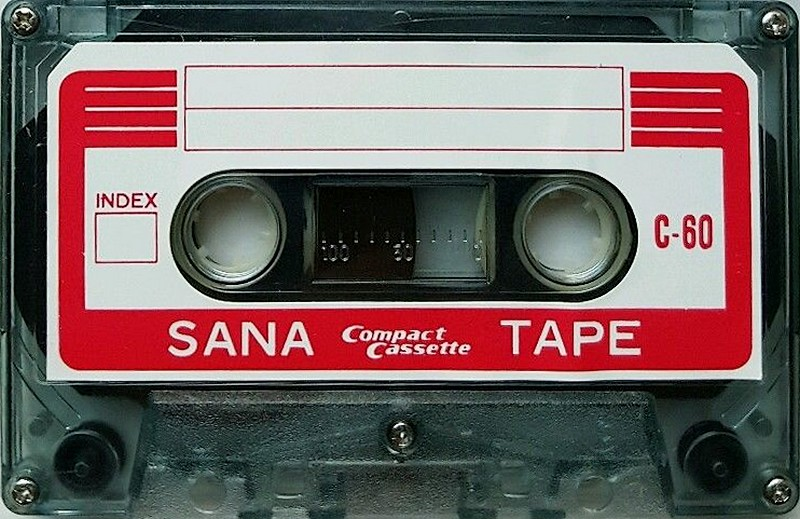 Compact Cassette Sana 60 "TP" Type I Normal 1982 Japan