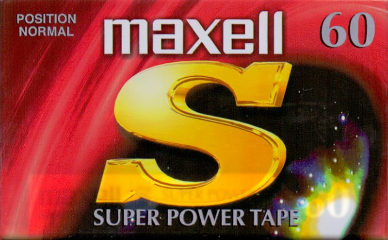 Compact Cassette Maxell S 60 Type I Normal 2002 Worldwide