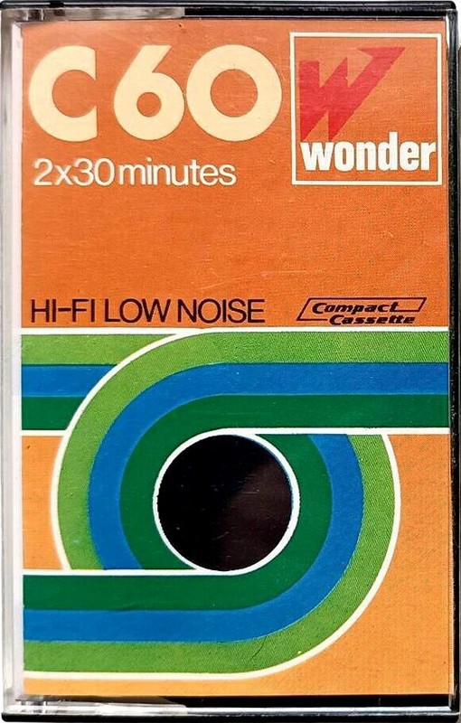 Compact Cassette Wonder 60 Type I Normal 1973 France