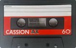 Compact Cassette Cassion AX 60 Type I Normal 1987 Canada