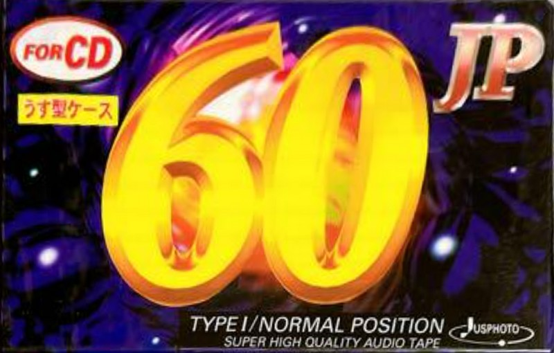 Compact Cassette Jusphoto JP 60 Type I Normal 1998 South Korea