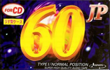 Compact Cassette Jusphoto JP 60 Type I Normal 1998 South Korea