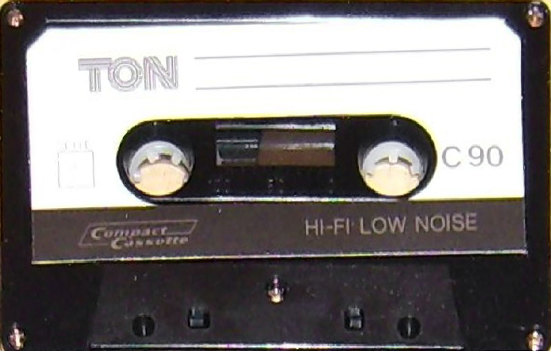 Compact Cassette Via Ton 90 Type I Normal Hong Kong
