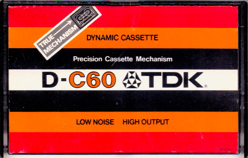 Compact Cassette TDK D 60 Type I Normal 1977 Japan