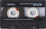 Compact Cassette Denon RD-Z 54 "RD-Z54N" Type I Normal 1988 Japan