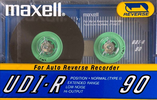Compact Cassette Maxell UDI-R 90 Type I Normal 1985 Japan