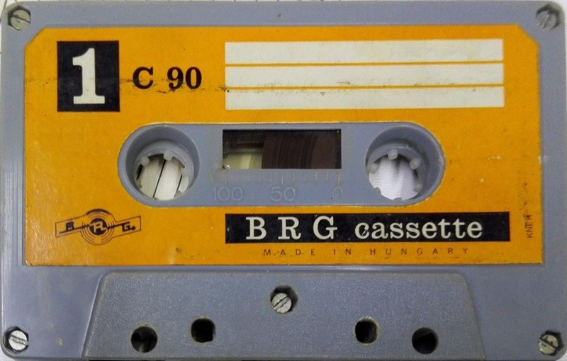 Compact Cassette BRG 90 Type I Normal 1970 Hungary