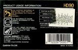 Compact Cassette Goldstar HD 90 Type I Normal 1990 USA