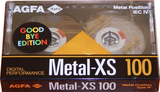 Compact Cassette AGFA Metal-XS 100 "Good Bye Edition" Type IV Metal 1991 Europe