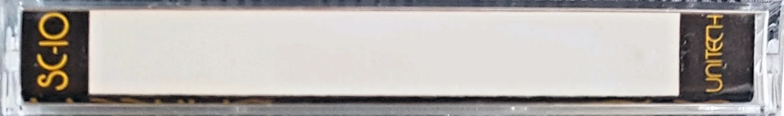 Compact Cassette Unitech SC 10 Computer Cassette 1983 Japan