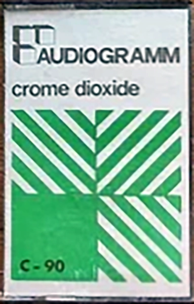 Compact Cassette Audiogramm 90 Type II Chrome 1981 France