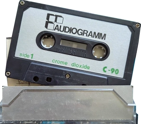 Compact Cassette Audiogramm 90 Type II Chrome 1981 France