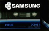 Compact Cassette Samsung XM-1 60 Type I Normal 1985 South Korea