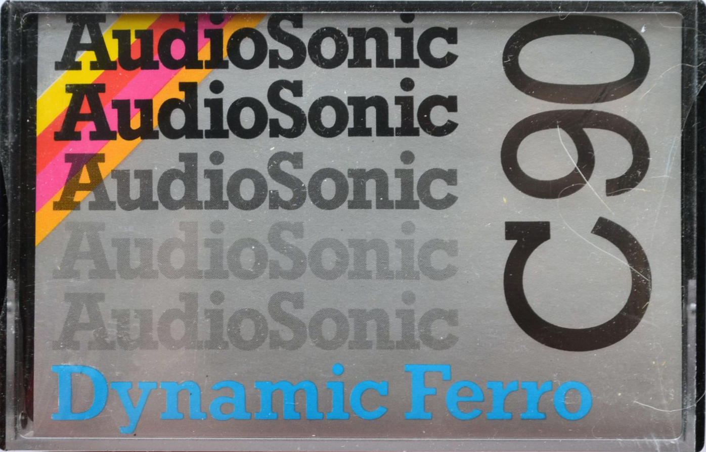 Compact Cassette Audiosonic Dynamic Ferro 90 Type I Normal 1983 Europe