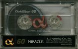 Compact Cassette Goldstar Alfa Miracle 60 Type I Normal 1991 USA
