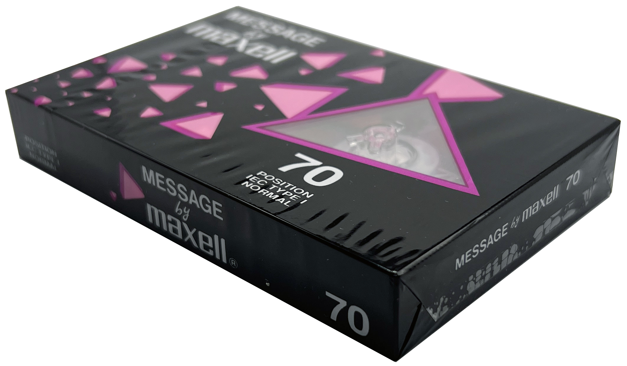 Compact Cassette Maxell Message 70 Type I Normal 1991 Italy