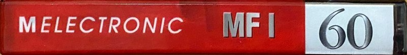 Compact Cassette Melectronic MF I 60 Type I Normal 1990 Switzerland