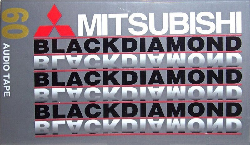 Compact Cassette Mitsubishi Black Diamond 60 Type I Normal Japan