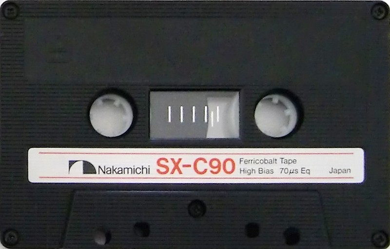 Compact Cassette Nakamichi SX 90 Type II Chrome 1983 Worldwide