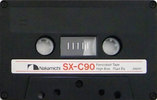 Compact Cassette Nakamichi SX 90 Type II Chrome 1983 Worldwide