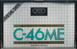 Compact Cassette OTTO ME 46 Type IV Metal Japan