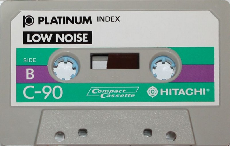 Compact Cassette Hitachi Platinum 90 Type I Normal 1970 Europe