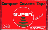 Compact Cassette Super 60 Type I Normal Hong Kong