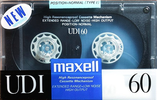 Compact Cassette Maxell UDI / UD1 60 Type I Normal 1988 Japan