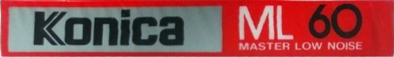 Compact Cassette Konica ML 60 Type I Normal 1985 USA