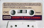 Compact Cassette Mallory "CHC" Cleaning Cassette USA