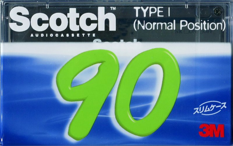 Compact Cassette Scotch 90 Type I Normal South Korea