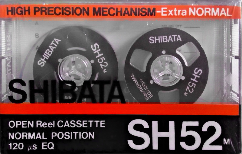 Compact Cassette Shibata 52 "SH52M" Type I Normal Hong Kong