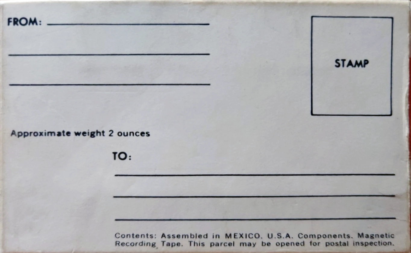 Compact Cassette Hanimex 120 Type I Normal 1972 USA