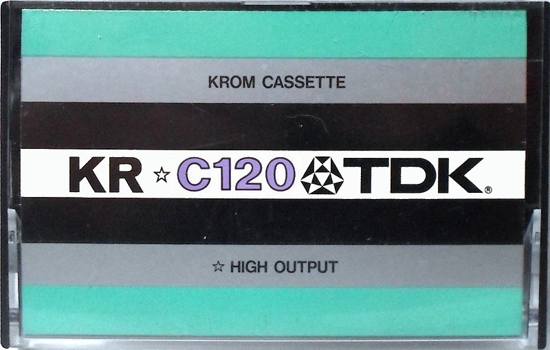 Compact Cassette TDK KR Krom 120 Type II Chrome 1973 Japan