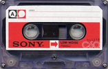 Compact Cassette Sony 60 Type I Normal 1973 Japan