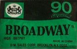 Compact Cassette Broadway 90 Type I Normal USA