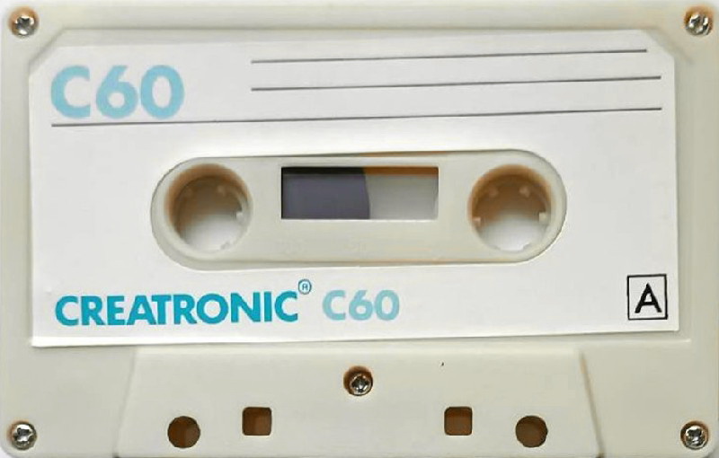 Compact Cassette Creatronic 60 Type I Normal 1978 Hong Kong